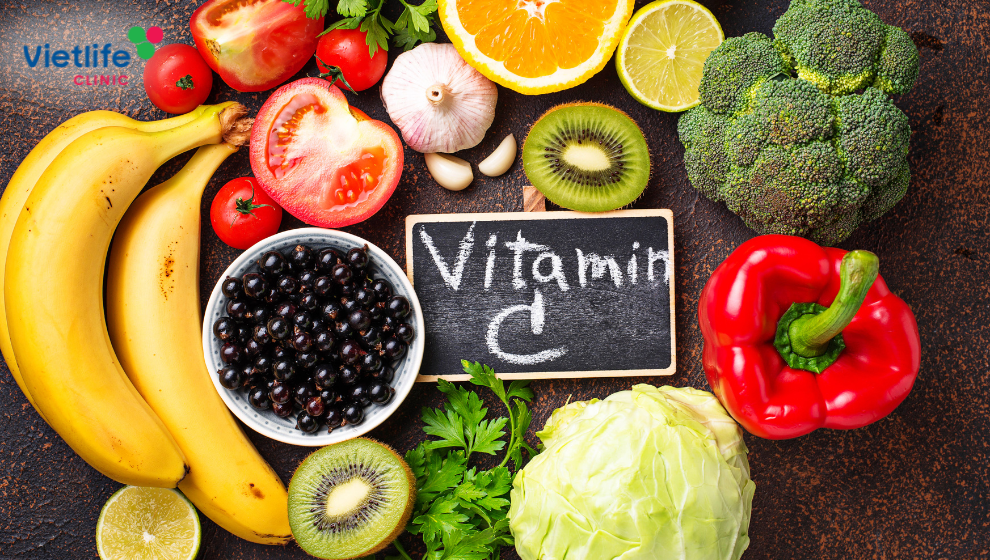 Hoa quả chứa nhiều vitamin C