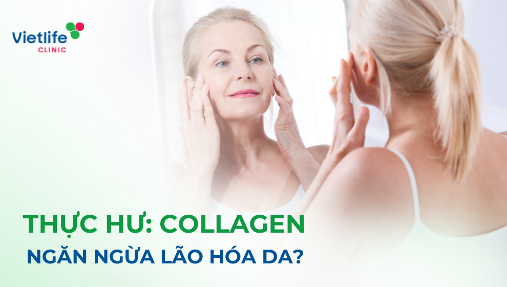Thưc hư: Collagen ngăn ngừa lão hóa da?
